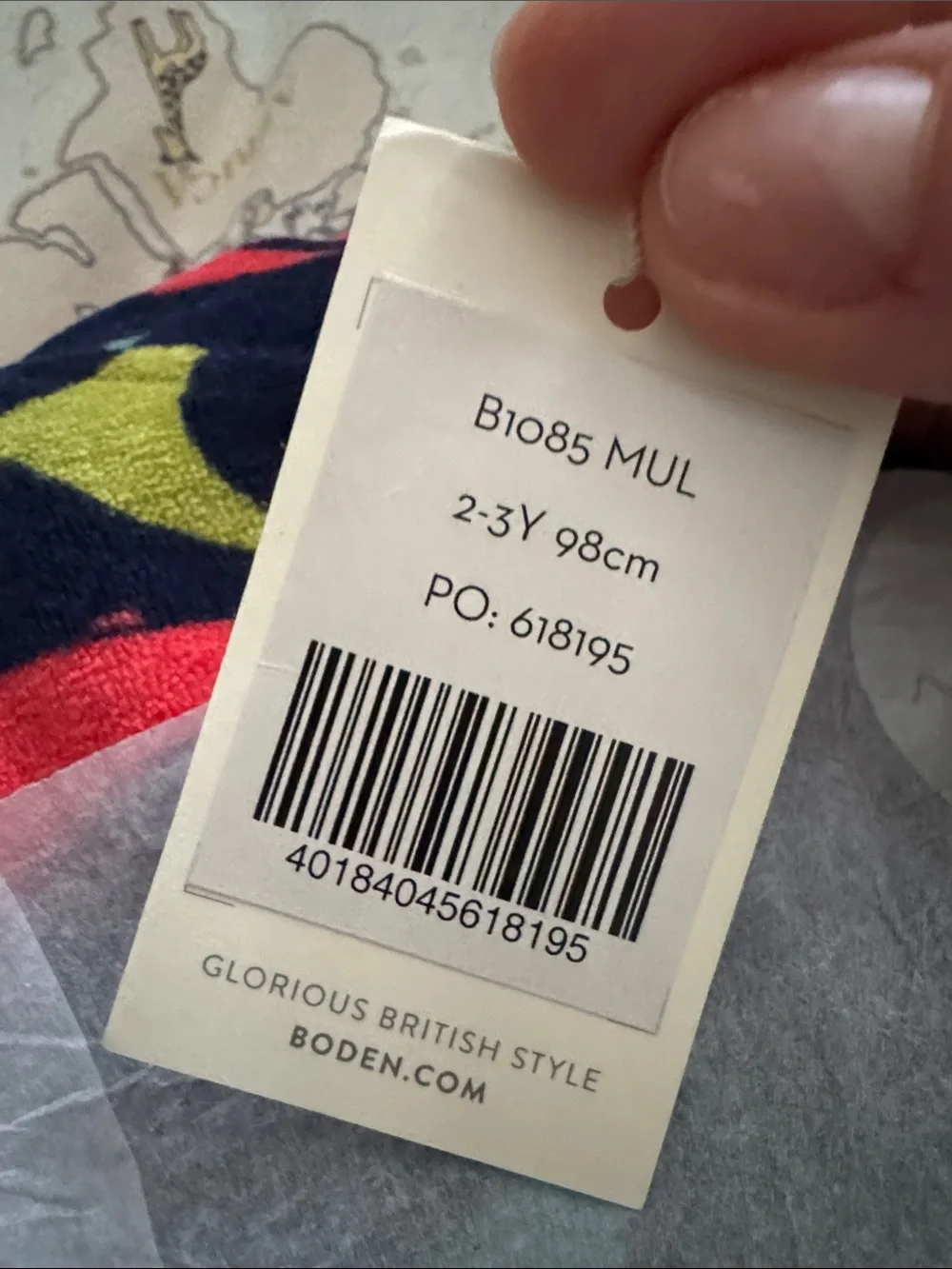 Boden Multicolor Shark Print Throw - Black, Blue, Teal, Red, Yellow